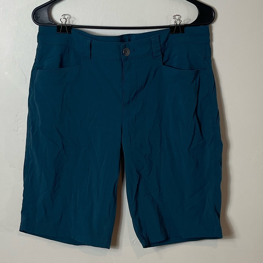 Eddie Bower hiking outdoor shorts women size 8 blue